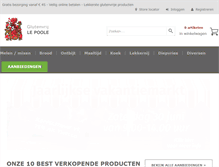 Tablet Screenshot of glutenvrij-lepoole.nl
